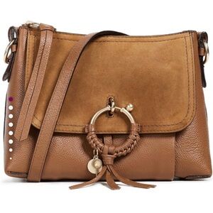 See By Chole Medium Joan Suede & Leather Bag